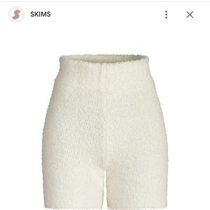 Skims COZY KNIT SHORT - bone